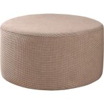 Pouf extensible housses pouf rond couvre repose - pieds amovible couvre pouf de rangement prot�ger les ...