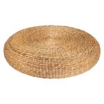 Pouf wond jacinthe d eau tresse - atmosphera createur dinterieur