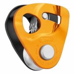 Petzl nano traxion ? poulie - bloqueur ultra - l�g�re dor�e (53 g)
