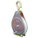 Poulie � cliquet clic croch. secu outifrance - 21cm p / corde 20a30mm