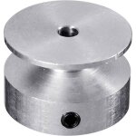 Poulie trapzodale reely 238309 aluminium  de perage: 3. 2 mm diamtre: 20 mm