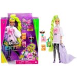 Poup�e barbie extra - barbie - natte vert fluo - style glamour - accessoires mode