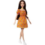 Barbie fashionistas robe orange