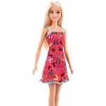 Poupe barbie robe papillons rose