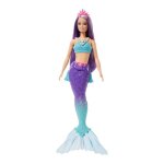 Poupée barbie sirène violette - barbie - dreamtopia - 3 ans et + Poupée barbie sirène violette - barbie - dreamtopia - 3 ans et +