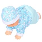 Poupe lectrique - omabeta - poupe interactive 10 pouces - rire parler chanter - mode rampant et debout ...