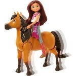 Poupe lucky et cheval spirit du film spirit : lindomptable - coffret en avant mattel - ds 3 ans