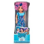 Poupe nancy curly power 43 cm - nancy - multicolore - cheveux boucls - 3 modes