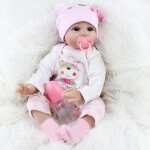 Poupée poupon réaliste bébé nouveau - né trahoo silicone 55cm - cadeau noël Poupée poupon réaliste bébé nouveau - né trahoo silicone 55cm - cadeau noël