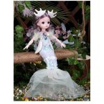 Poupe sirne magique barbie dreamtopia - wirlsweal - cyan - fabriqu  partir de vinyle - 30 cm