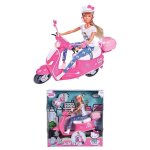 Poupée steffi love sur scooter hello kitty - simba. dickie. group - hk sl scooter - 29cm - rose Poupée steffi love sur scooter hello kitty - simba. dickie. group - hk sl scooter - 29cm - rose