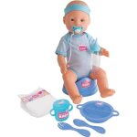Poupon new born baby bleu 43cm - boit et fait pipi - silvertorn Poupon new born baby bleu 43cm - boit et fait pipi - silvertorn