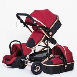 Poussette 3 en 1 bb combine sige - auto nacelle trio rversible rglable haute qualit roues increvables ...