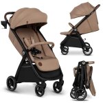 Poussette compacte lionelo ingrid - amortissements - jusquà 22 kg - légère & pliable - beige Poussette compacte lionelo ingrid - amortissements - jusquà 22 kg - légère & pliable - beige