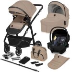 Poussette trio lionelo bianka - jusquà 22 kg - pack poussette nacelle siège auto sac et accessoires - ... Poussette trio lionelo bianka - jusquà 22 kg - pack poussette nacelle siège auto sac et accessoires - ...