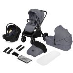 Poussette combinée 3en1 lionelo mika plus - jusquà 22kg - pack poussette trio nacelle siege auto sac ... Poussette combinée 3en1 lionelo mika plus - jusquà 22kg - pack poussette trio nacelle siege auto sac ...