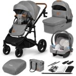 Poussette combine lionelo mari tour - isize - gris
