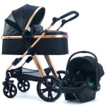 Poussette 3 en 1 pixini arizona - jusqu� 22 kg - pack poussette nacelle si�ge auto sac et nombreux accessoires ...