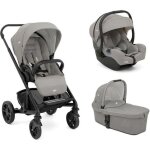 Joie - poussette trio chrome + sige auto i - gemm 3 + nacelle chrome pebble
