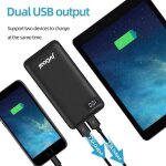 Power bank 24800mah batterie externe avec num�rique lcd chargeur portable en 2 ports de sorties pour ...