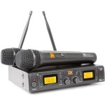 Power dynamics pd782 ? systme micro sans fil uhf 2x 8 canaux affichage lcd avec valise