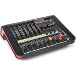 Table de mixage amplifiée - power dynamics - pdm - m604a - 6 canaux - bluetooth - dsp 24 bits Table de mixage amplifiée - power dynamics - pdm - m604a - 6 canaux - bluetooth - dsp 24 bits