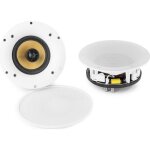 Enceintes de plafond - power dynamics - wcs65 - 120 watts max. - wifi / bluetooth - amplificateur intgr ...