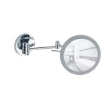 Miroir maquillage - power - loc - aura - led mural - grossissant x5 - Ø 20 cm Miroir maquillage - power - loc - aura - led mural - grossissant x5 - Ø 20 cm