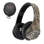 Powerlocus p2 casque audio bluetooth casque sans fil ecouteurs stro avec microphone - camo