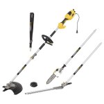 Powerplus multi - outil de jardin lectrique powxg3020 - 4 - en - 1 de 1000 w tailler / coupe - bordure ...