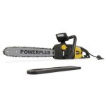 Powerplus trononneuse lectrique powxg1009 - lagueuse lectrique de 2400 w guide de 400 mm lubri auto ...
