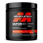 Pre - workout muscletech - vapor x5 pre - workout - fruit punch 248g