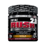 Pre - workout weider - total rush 2. 0 - cola 375g