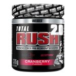 Pre - workout weider - total rush 2. 0 - cranberry 375g