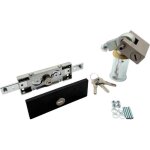 Prefer - kit de scurit pour volet roulant avec serrure et cadenas blinds en acier inoxydable - 3 cls ...