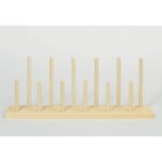 Pr�sentoir en bois pour 12 marionnettes � doigts - goki - mixte - enfant