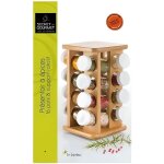 5five - support rotatif 16 pots � �pices bambou