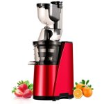Presse - agrumes - domestique - automatique - 150w - rouge - séparation de jus et résidus Presse - agrumes - domestique - automatique - 150w - rouge - séparation de jus et résidus