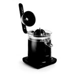 Presse agrumes double cônes et filtre en acier pressjuice noir kitchencook Presse agrumes double cônes et filtre en acier pressjuice noir kitchencook