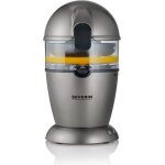 Presse - agrumes lectrique - severin - cp3537 - acier inoxydable - presse automatique - gris