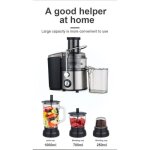 Presse - agrumes - joulli - 3 gobelets mixeurs - capacit 15l - puissance 800w - noir