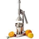 Presse - agrumes - juicer dancer - inox semi - pro - manuel  levier - chrom - 1 pice