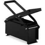 Relaxdays presse briquette de papier acier pour blocs manuel comprimer hlp 12x26x9cm noir Relaxdays presse briquette de papier acier pour blocs manuel comprimer hlp 12x26x9cm noir