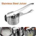 Presse - fruits manuel multifonctionnel acier inoxydable 410 - outil manuel dextracteur de jus - facile ...