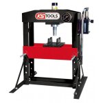Presse hydraulique dtabli 15t  pompe 2 vitesses - ks tools 160. 0112 - presse datelier