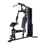 Presse musculation - ionfitness fi552 - tour de plaques de 70 kg - poulie haute et basse - structure ...