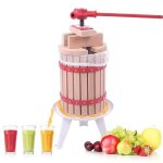 Pressoir à fruits - acier inoxydable - 6l - haute performance - facile à nettoyer - idéal pour pommes ... Pressoir à fruits - acier inoxydable - 6l - haute performance - facile à nettoyer - idéal pour pommes ...