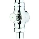 Bouton poussoir pour cuvette wc - presto - eclair - chrom - 87 mm x 110 mm - robinet temporis