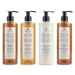 Prija ensemble cosm�tique : gel douche savon liquide cr�me hydratante 4x380ml