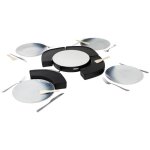 Barbecue de table - princess - 103070 - �lectrique - noir - compact